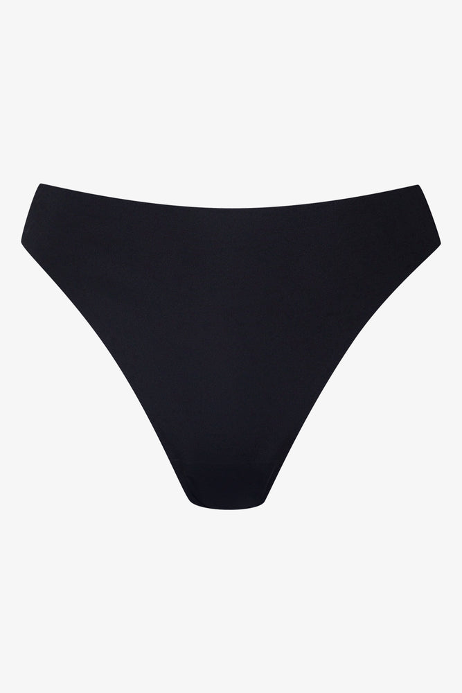 2 Pack Bonded Thongs Black And Natural (2)