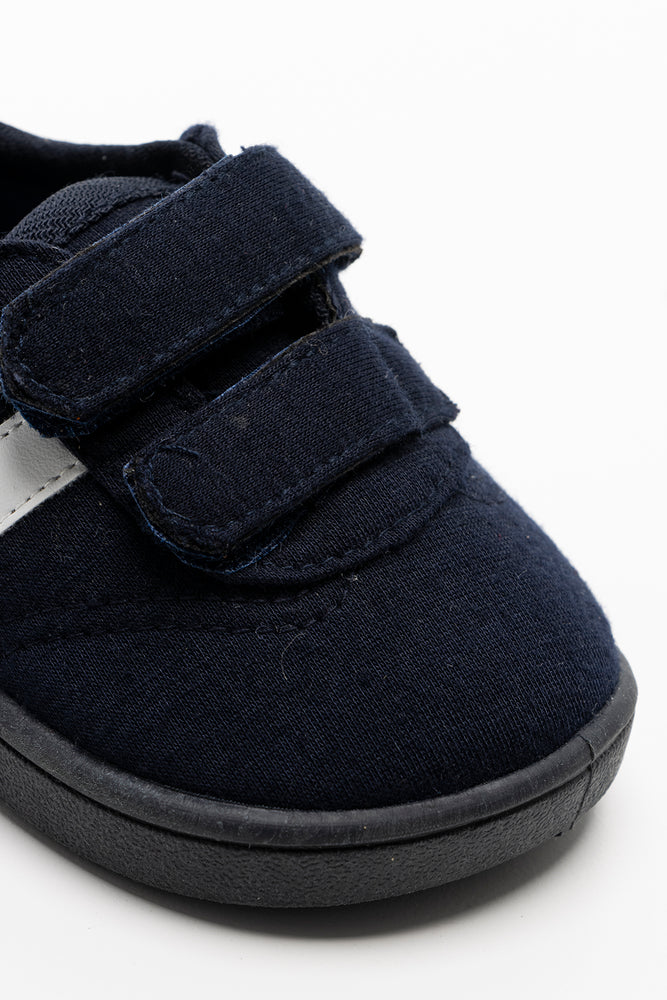 DOUBLE STRIPE SNEAKER NAVY (2)