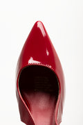 Pointy Slingback Shoes Red (4)