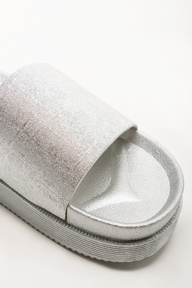 Metallic Slides Silver (2)