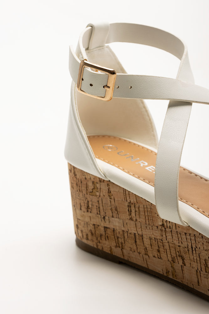 Cork Wedge White (3)