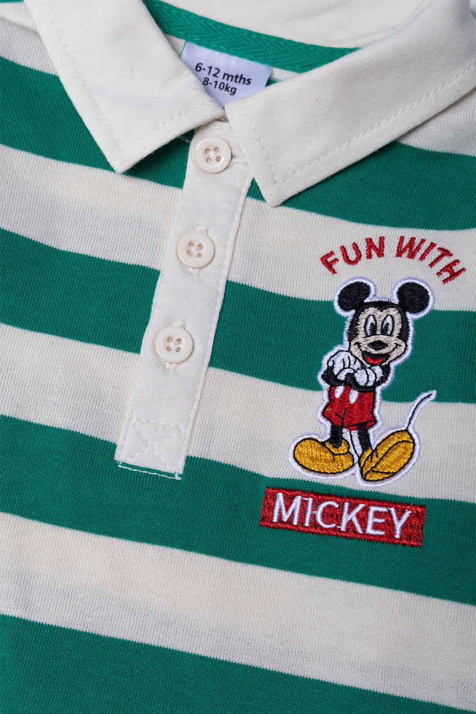 Mickey Mouse Golfer Green