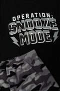 Boys Camo Print Fleece Pyjama Set (1)