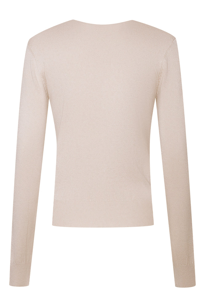 Long Sleeve Turtleneck Top Stone