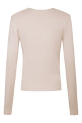 Long Sleeve Turtleneck Top Stone (1)