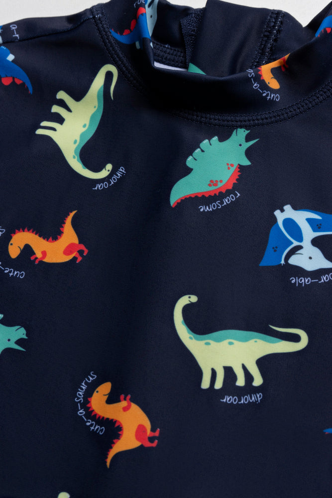 2 Piece Swimsuit Set Navy