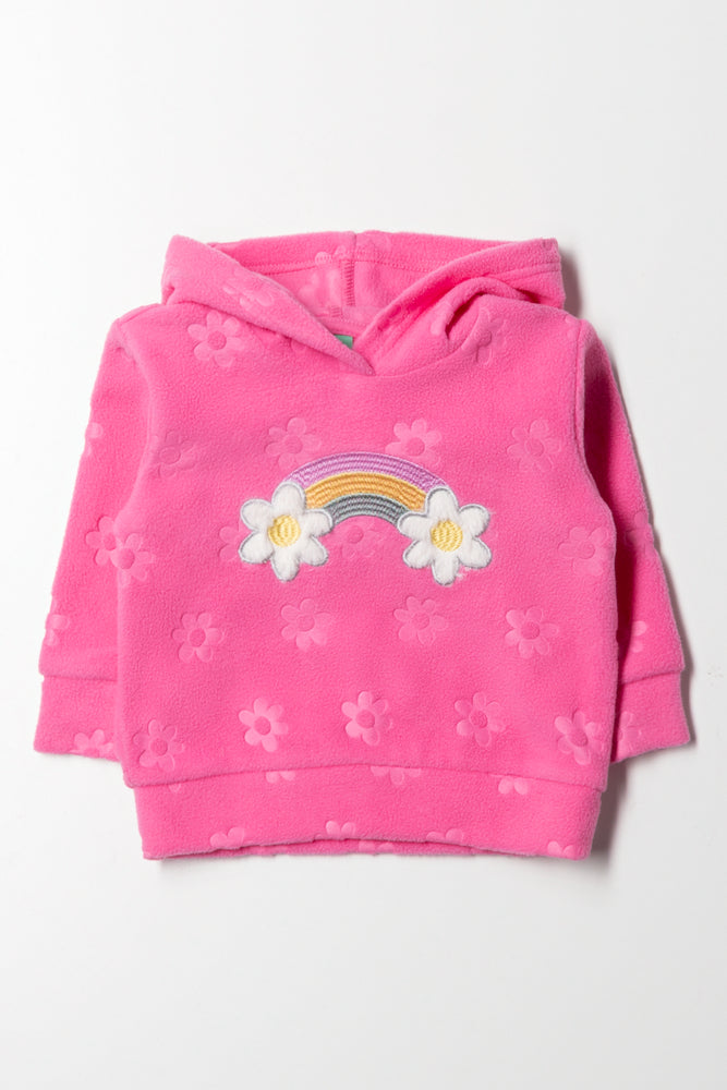 Polar Fleece Hoodie Pink