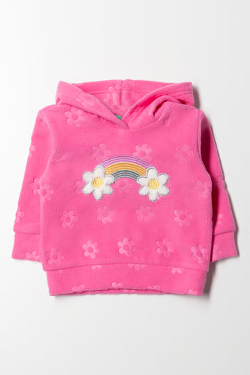 Polar Fleece Hoodie Pink