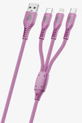 Pink Pro Bass 20W Fast Charger 3 in 1 (1)