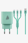 Teal Pro Bass 20W Fast Charger 3 in 1
