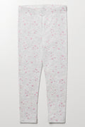 Glitter Heart Leggings Grey