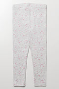 Glitter Heart Leggings Grey (2)
