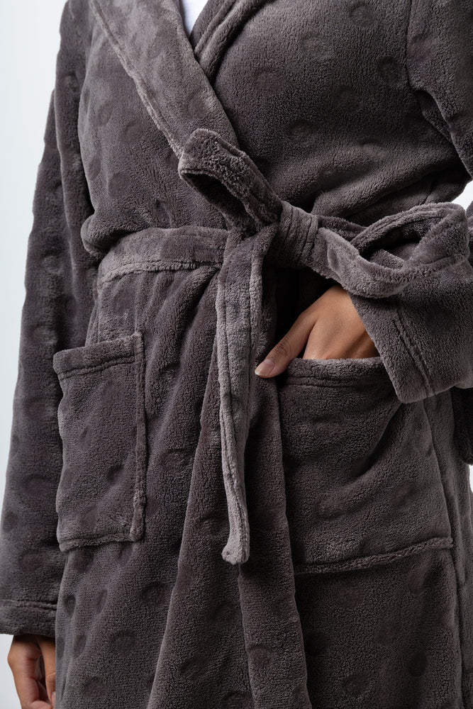 Hooded Gown Charcoal (3)