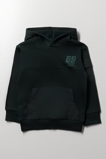 Hoodie With Pocket Green