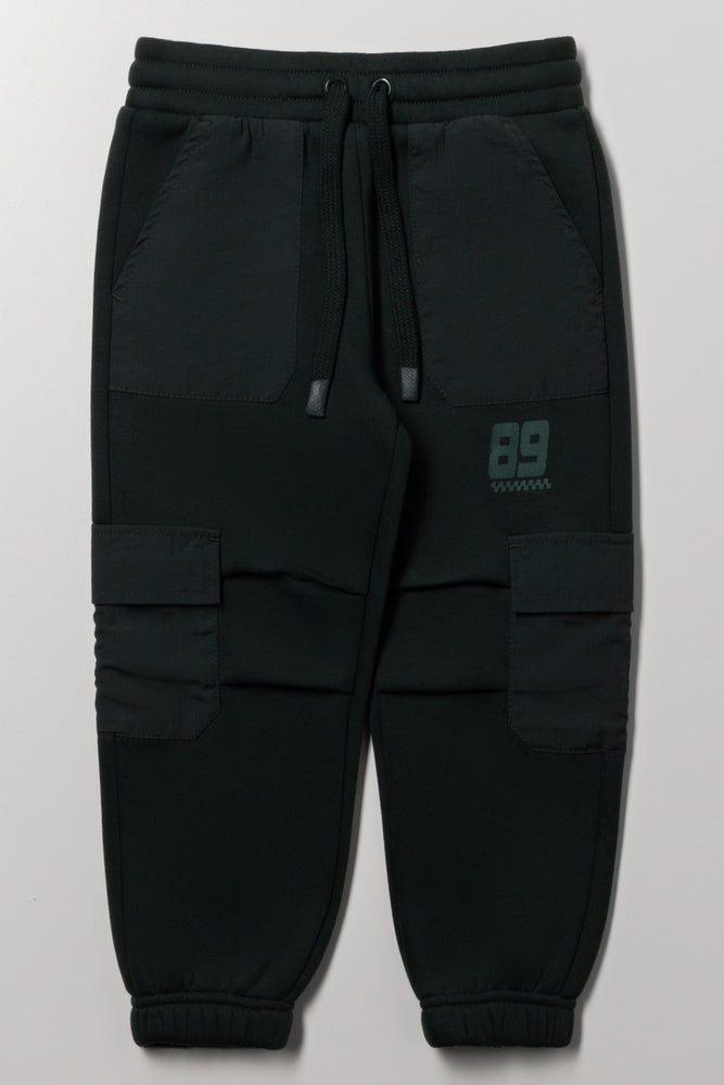 Cargo Trackpants Dark Green