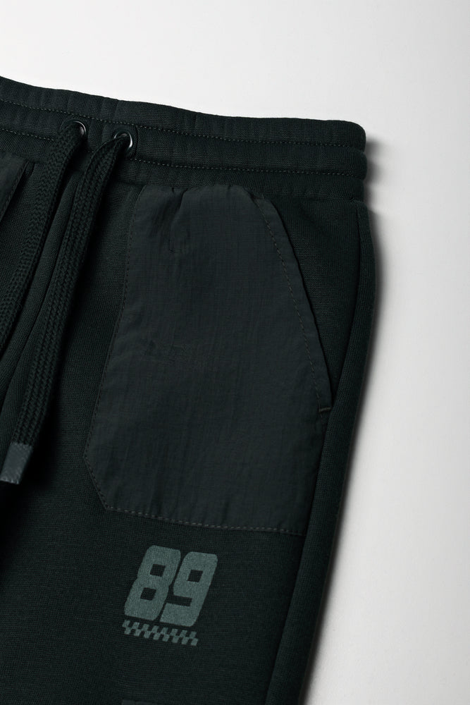 Cargo Trackpants Dark Green