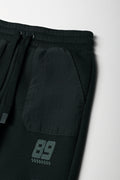 Cargo Trackpants Dark Green (1)