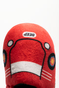 Car Slippers Red (4)