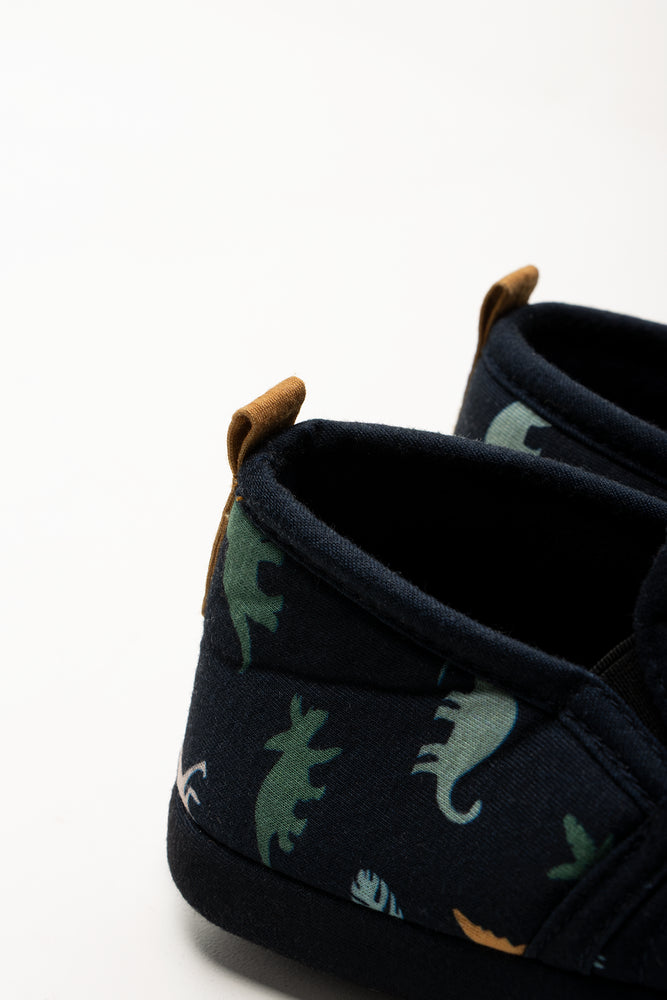 Dino Slippers Navy (3)