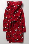 Spider-Man Fleece Gown Red