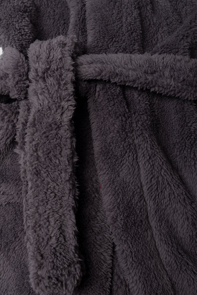 Shaggy Fleece Grown Dark Grey