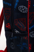 Superman Front Pocket Backpack Navy (4)