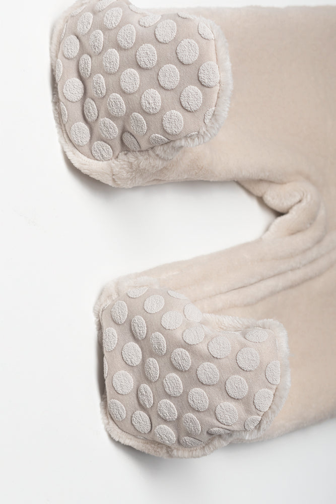 Fleece Babygrow Natural (2)