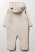 Fleece Babygrow Natural (3)