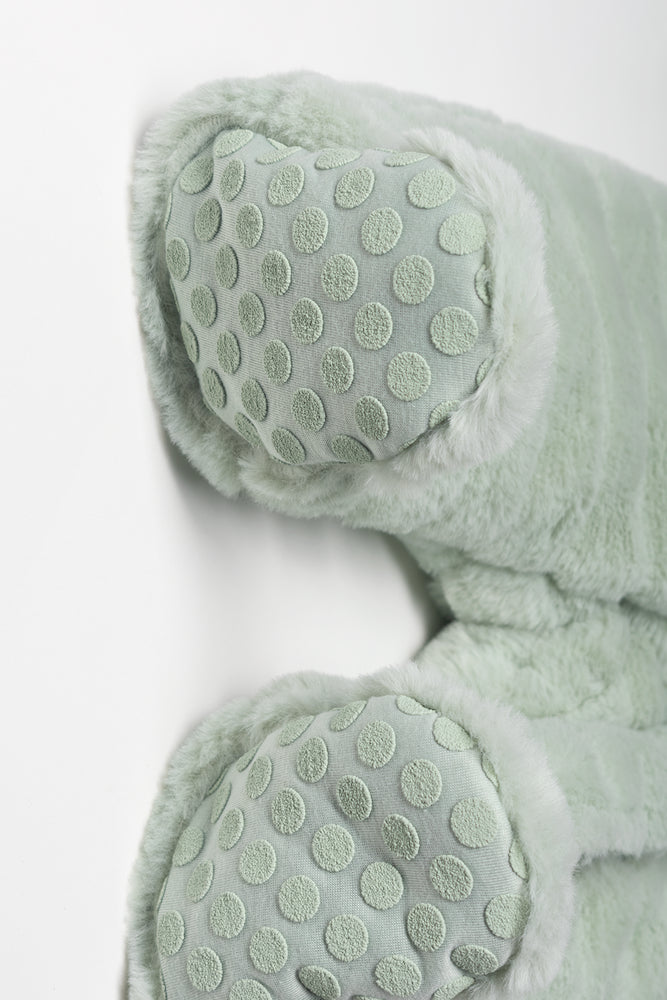 Padded Fur Babygrow Sage (2)