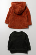 2 Pack Tracktops Orange And Dark Green (2)