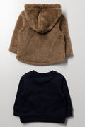 2 Pack Mountain Explorer Tracktops Navy And Tan (2)