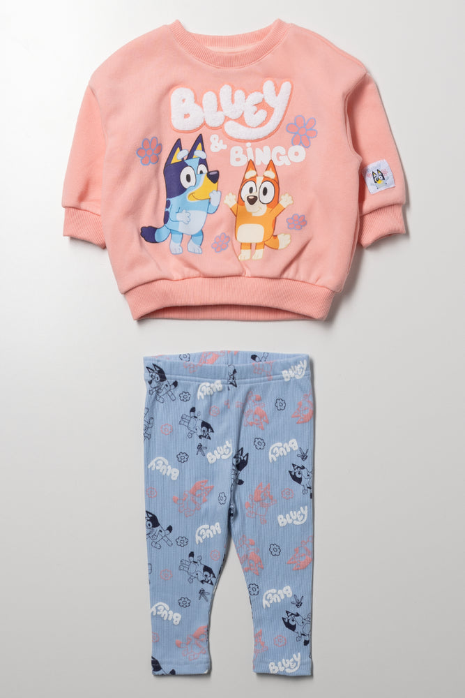 Bluey Set Pink And Blue