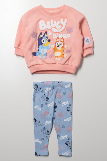 Bluey Set Pink And Blue