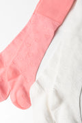 2 Pack Tights Pink And White (1)