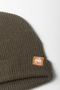 Rib Beanie Green (1)