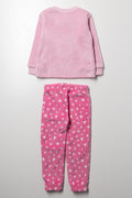 3D Print Fleece Pyjama Set Pink (2)