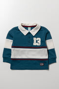 Rugby Golfer Blue And White