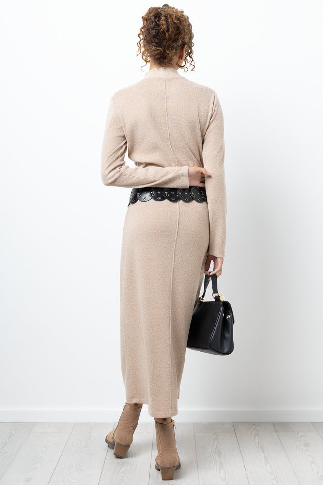 Bodycon Dress Natural (2)