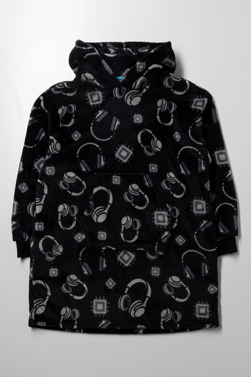 Fleece Snoody Black
