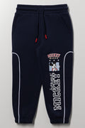Mickey Mouse Buckle Trackpants Navy