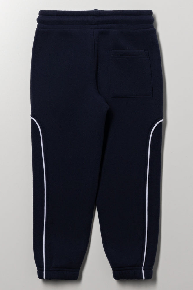 Mickey Mouse Buckle Trackpants Navy (2)
