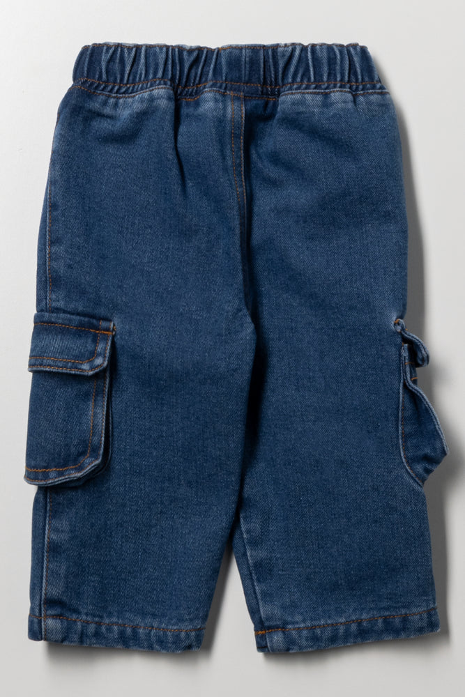 Mickey Mouse Denim Jeans Blue (3)