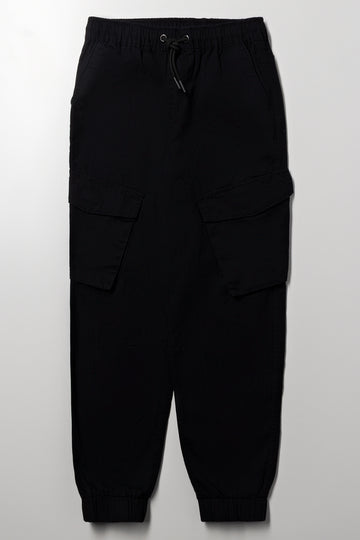 Cargo Jogger Pants Black