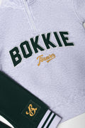 Bokkie Quarter Zip Set Grey And Green (1)