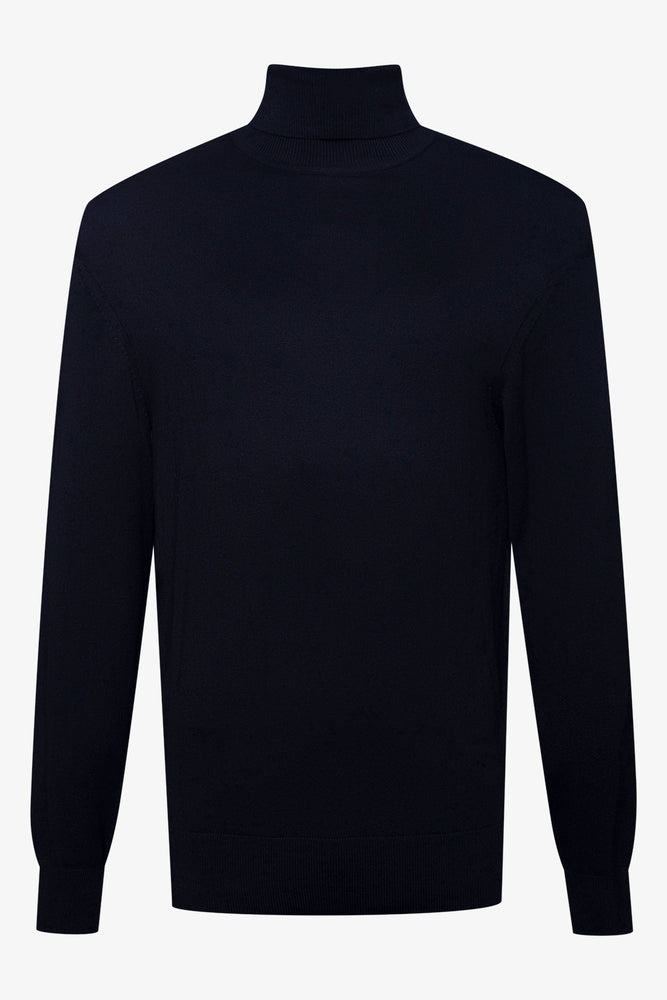 Knitwear Poloneck Black