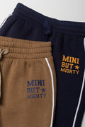 2 Pack Trackpants Navy And Natural (1)