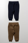 2 Pack Trackpants Navy And Natural (2)