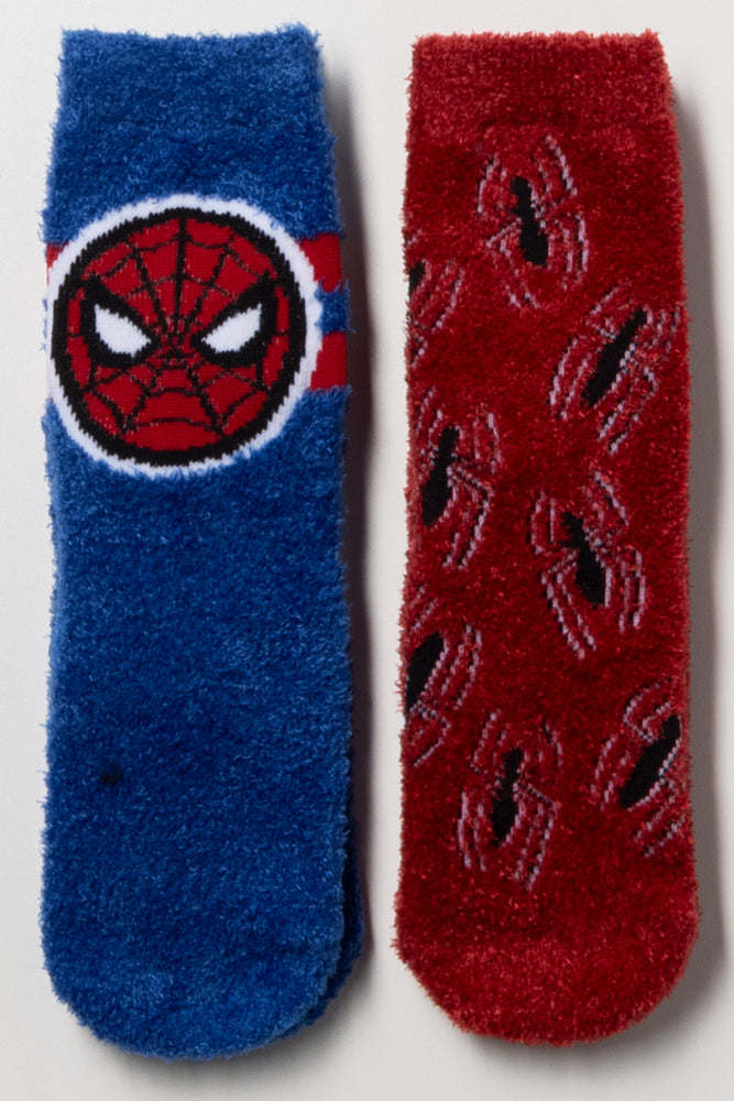 2 Pack Spiderman Socks