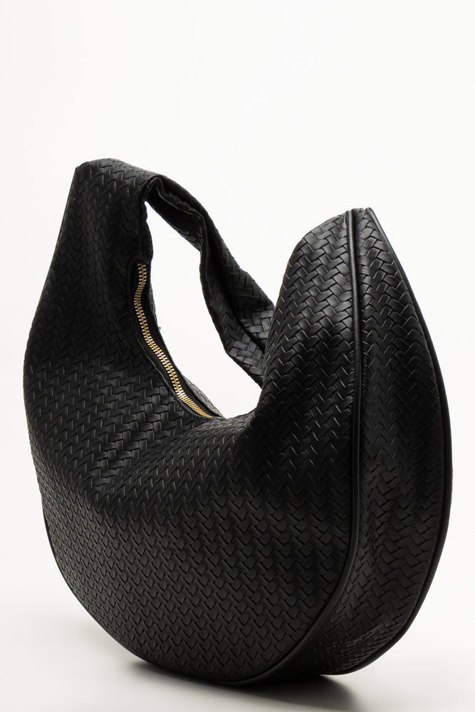 Structured Handbag Black