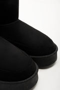 Comfy Ankle Boots Black (2)